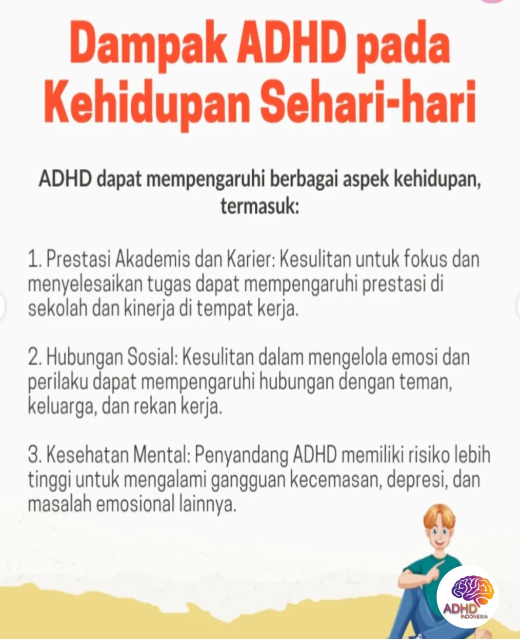 ADHD dan Hubungan Sosial Anak di Lingkungan Sekolah di Kabupaten Supiori