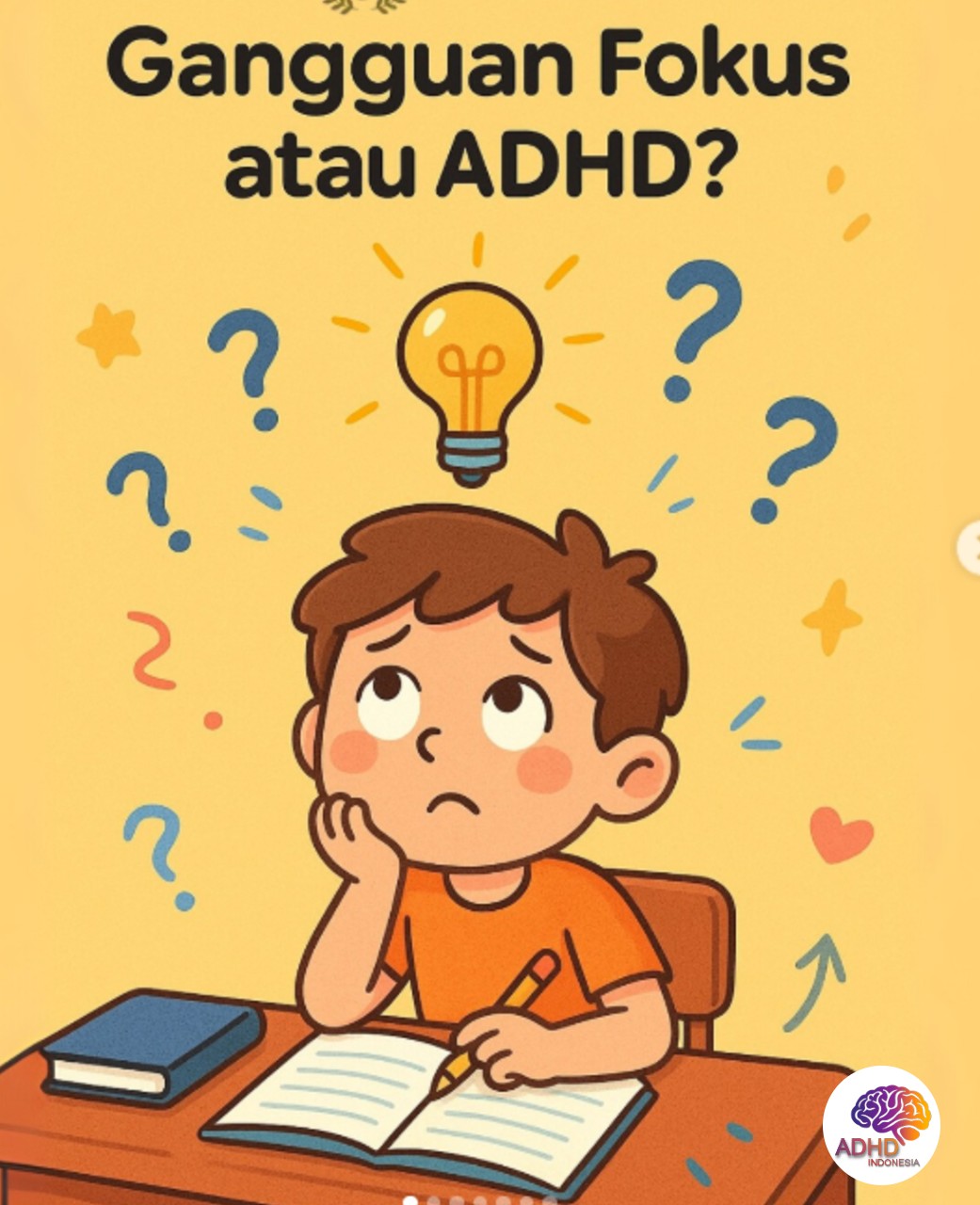 ADHD dan Kesulitan Fokus Anak: Edukasi untuk Keluarga di Kabupaten Supiori