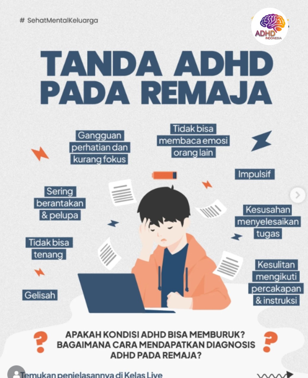 Screening ADHD Non-Diagnostik: Edukasi Awal bagi Orang Tua di Kabupaten Supiori