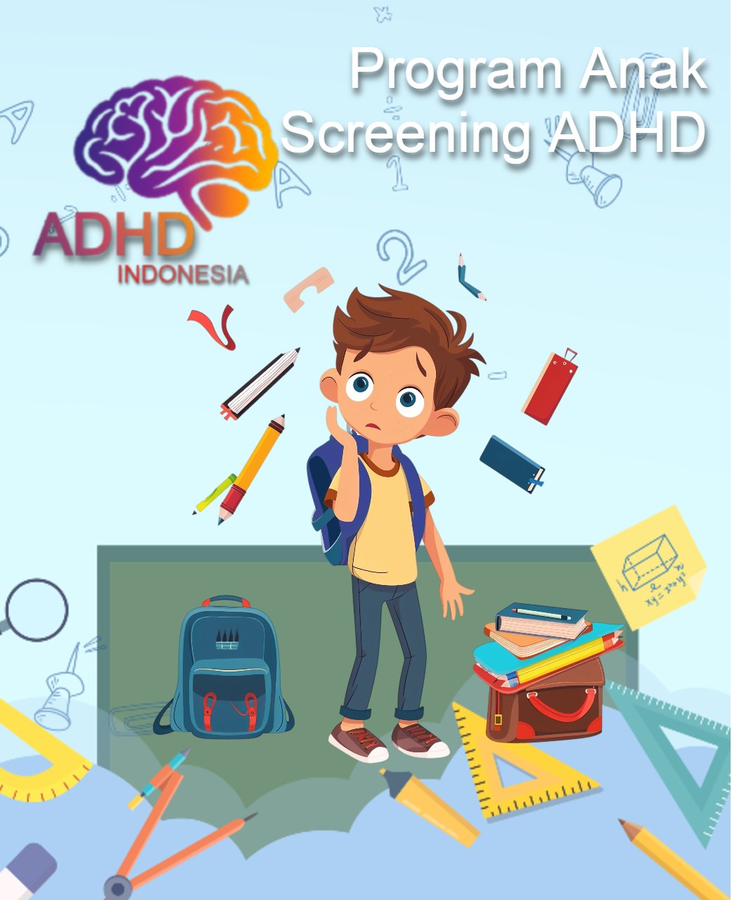 Program ADHD Indonesia Kabupaten Supiori Screening ADHD Non-Diagnostik