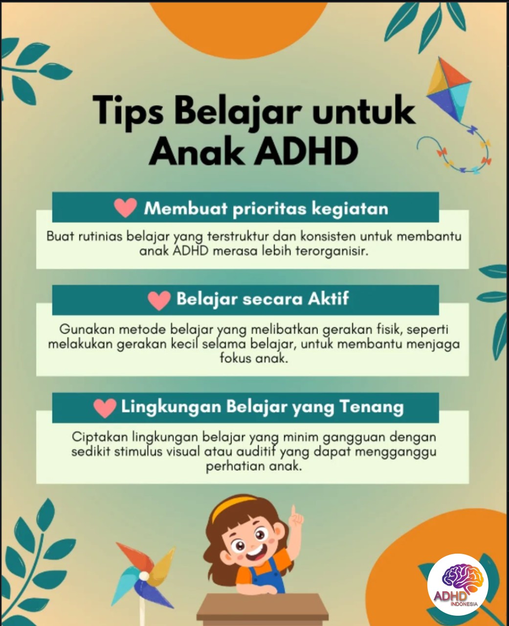 Strategi Belajar yang Cocok untuk Anak ADHD di Kabupaten Supiori