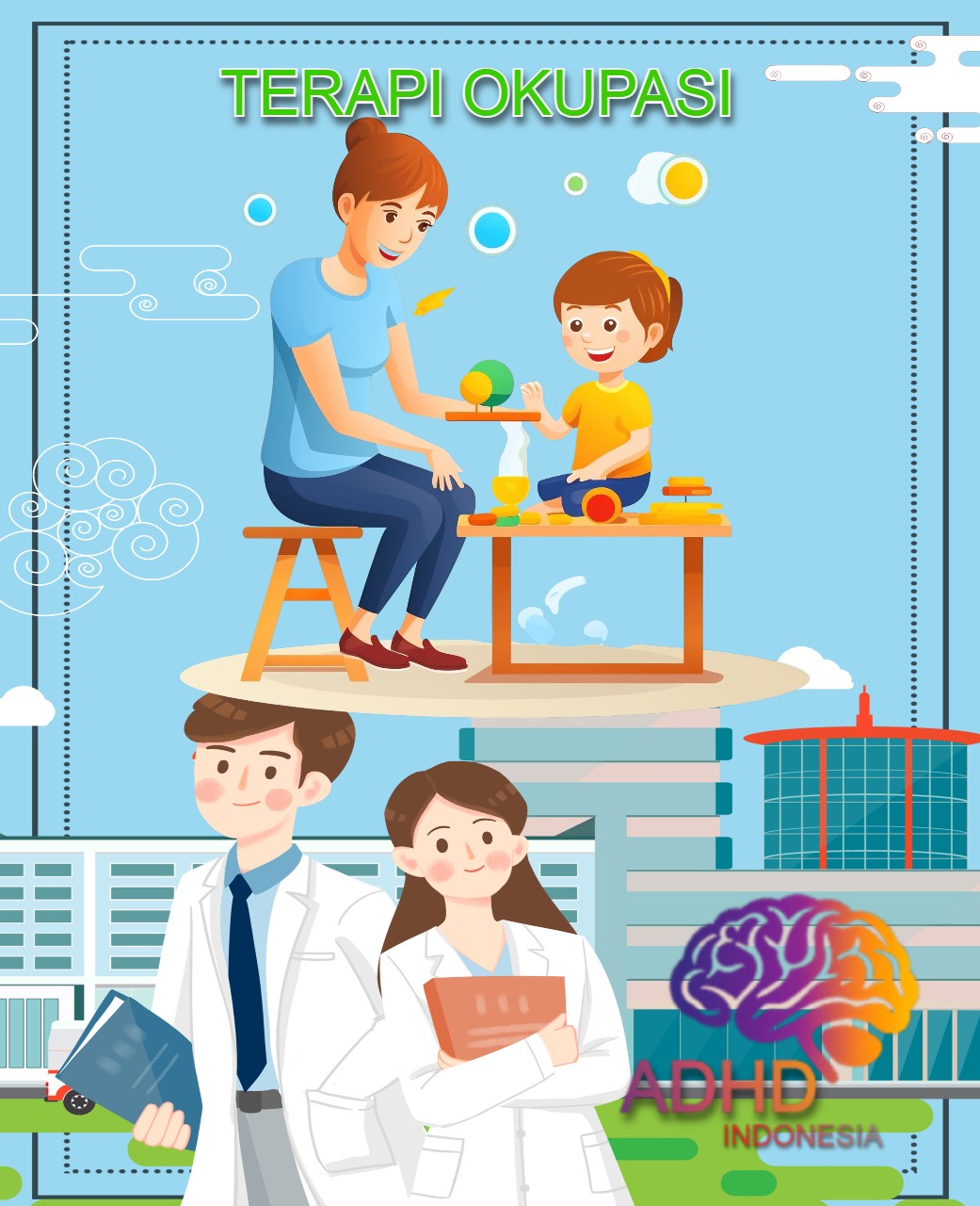 Rujukan untuk Terapi Okupasi untuk Anak ADHD Indonesia Kabupaten Supiori